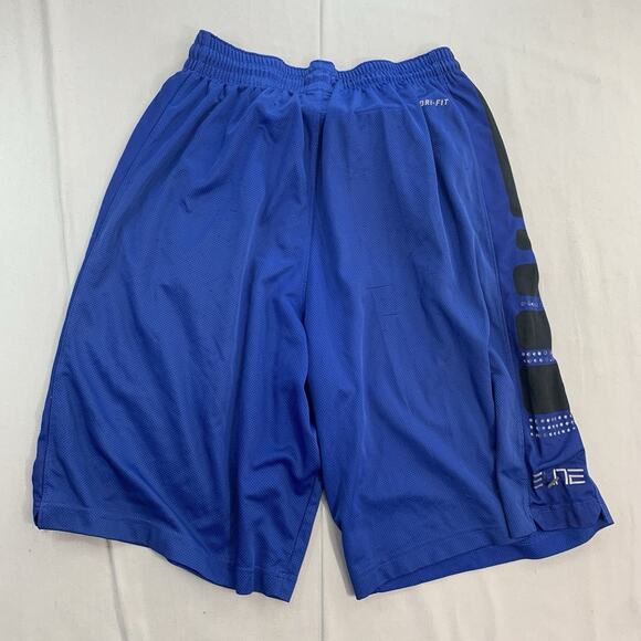Nike Mens Royal Blue Dri Fit Shorts Size Medium Pockets - Picture 5 of 7